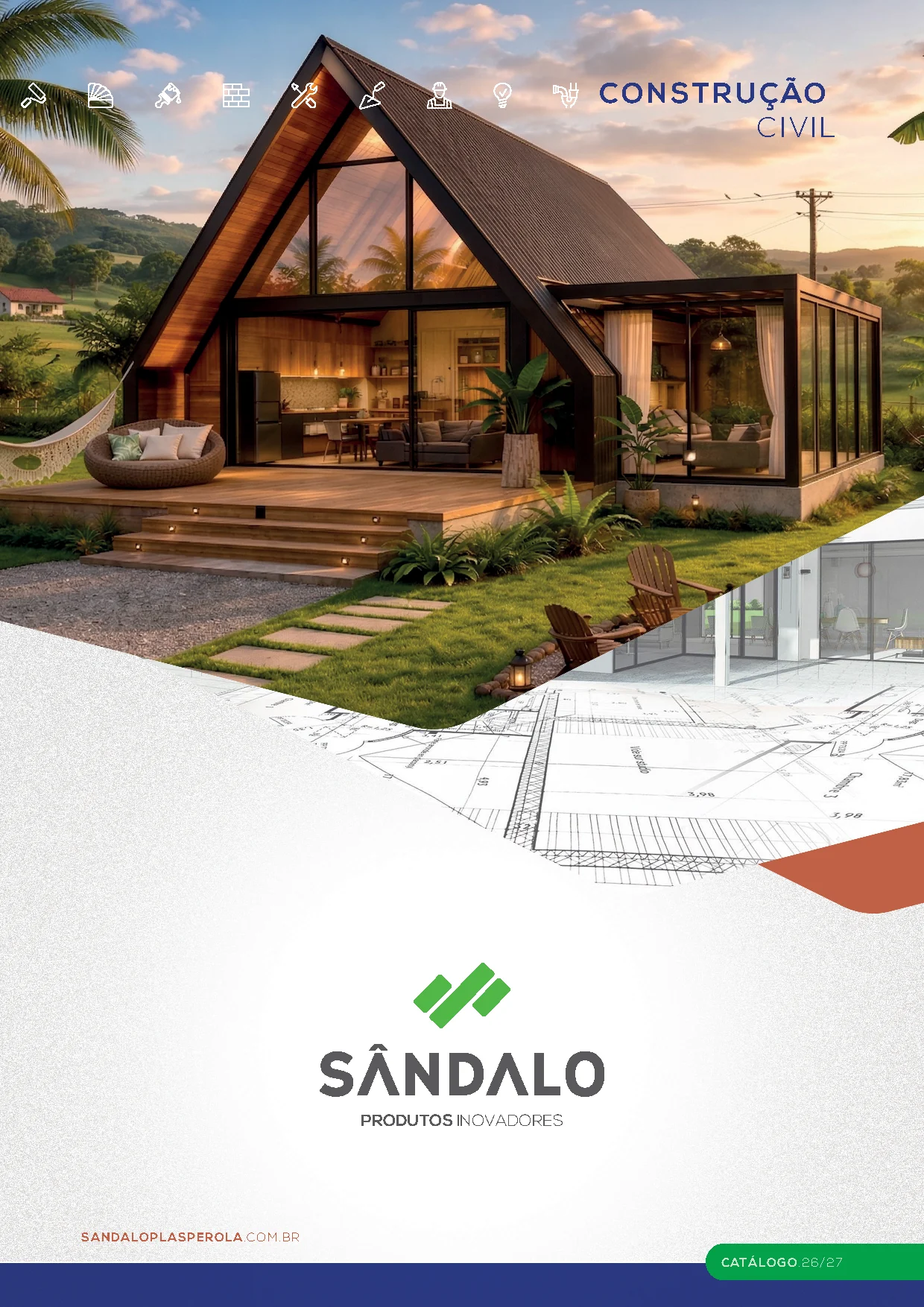 Capa do catálogo Sândalo